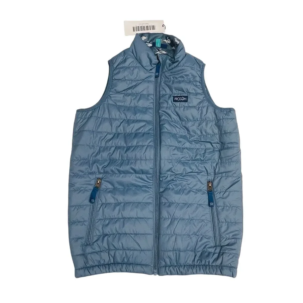 NWT Prodoh Size L (12/14) Bluefin Puffer Vest